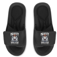 The Lion King Of Majesty Slide Sandal | Artistshot