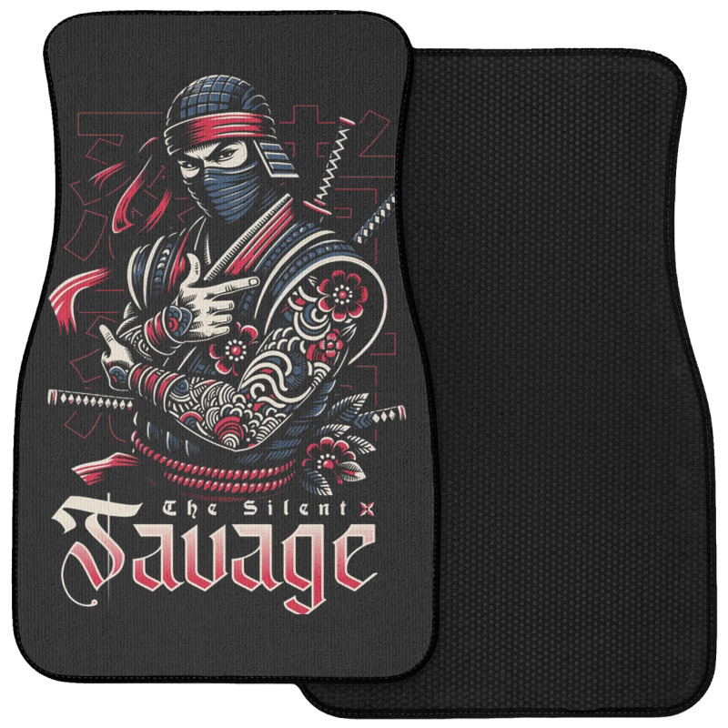 The Silent Savage Front Car Mat | Artistshot