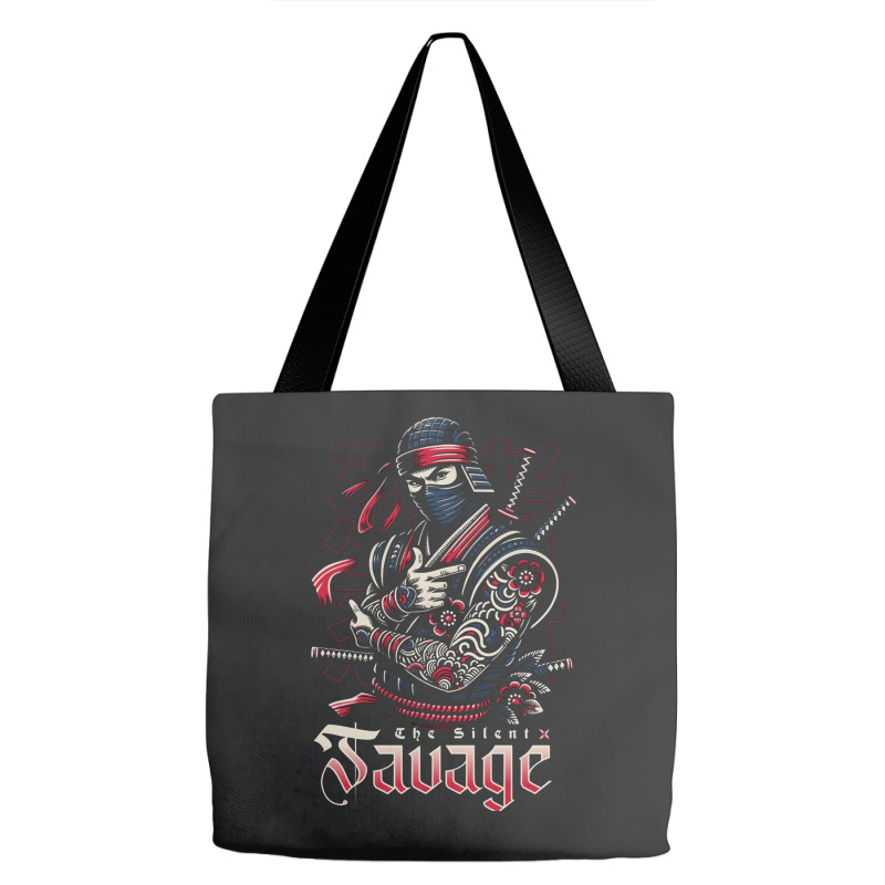 The Silent Savage Tote Bags | Artistshot