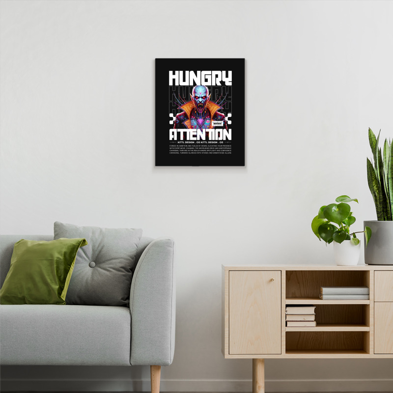 The Vampire's Attention Was Hungry Metal Print Vertical | Artistshot