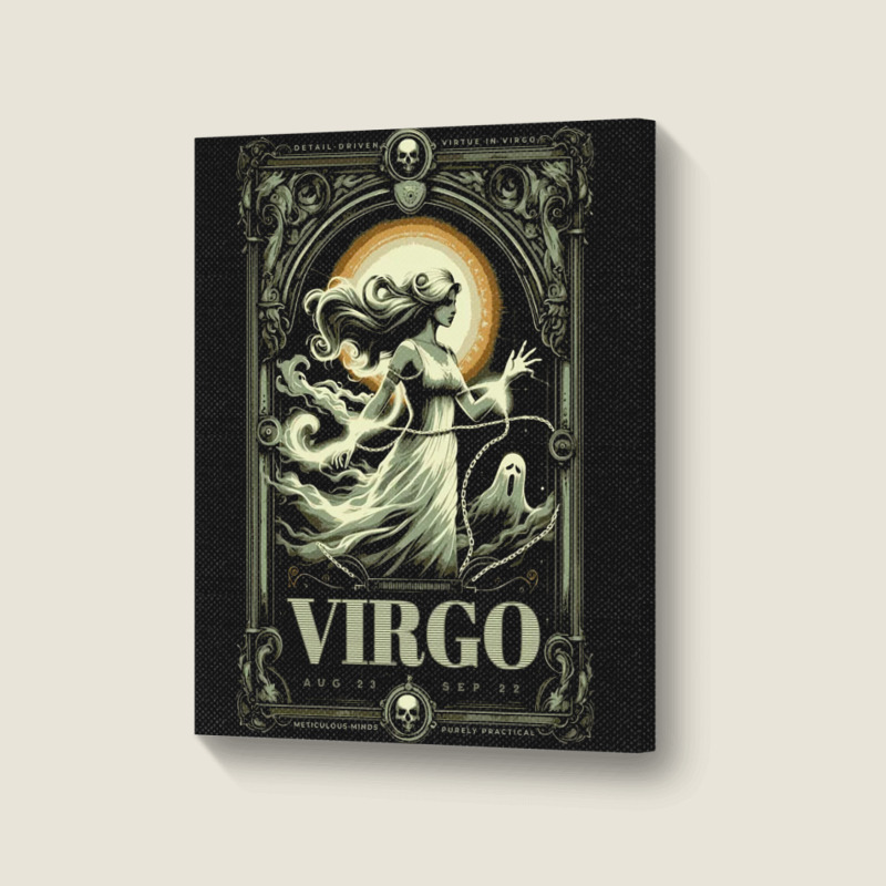 Virgo Portrait Canvas Print | Artistshot