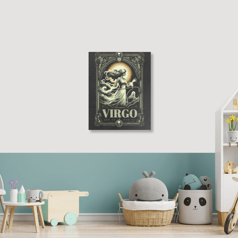 Virgo Portrait Canvas Print | Artistshot