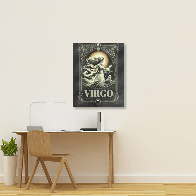 Virgo Portrait Canvas Print | Artistshot