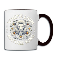 White Lion Nature King Coffee Mug | Artistshot