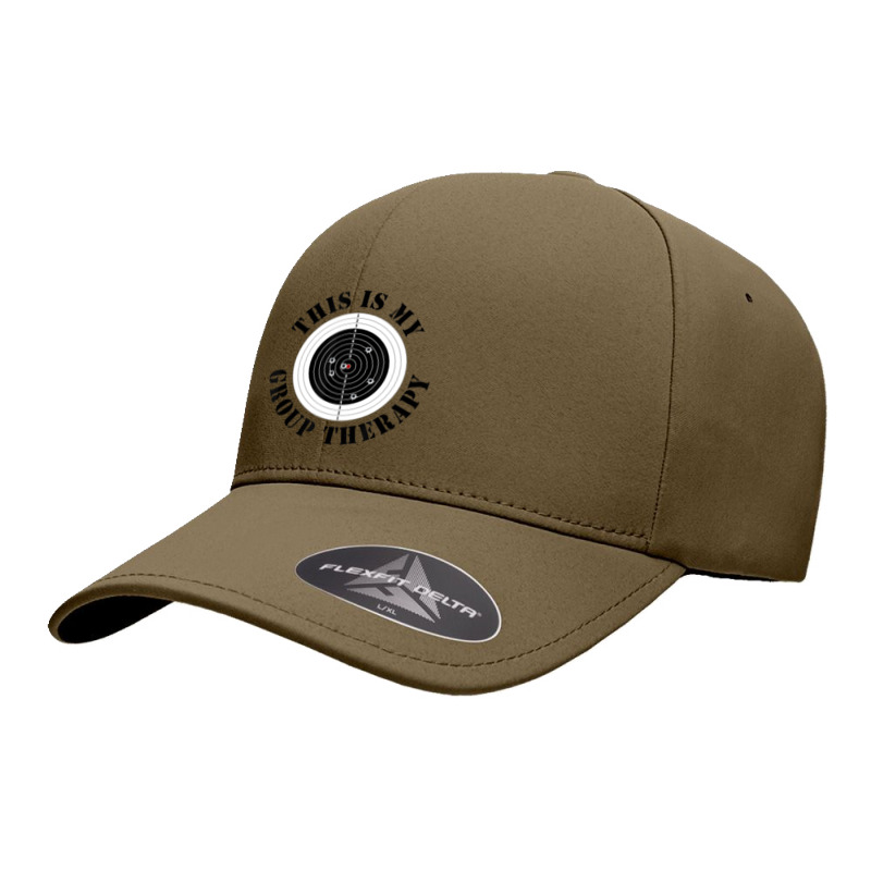 This Is My Group Therapy Gun Range Target Shooting Seamless Cap | Artistshot