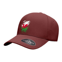 Wales Flag Welsh Dragon Baner Y Ddraig Goch Cardiff Heritage T Shirt Seamless Cap | Artistshot