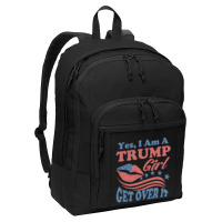 Yest I Am A Trump Girl 3 Basic Backpack | Artistshot