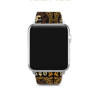 Zodiac Skull Lion Leo Vintage Apple Watch Band | Artistshot