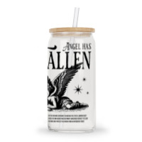 Angel Has Fallen Glass Tumbler | Artistshot