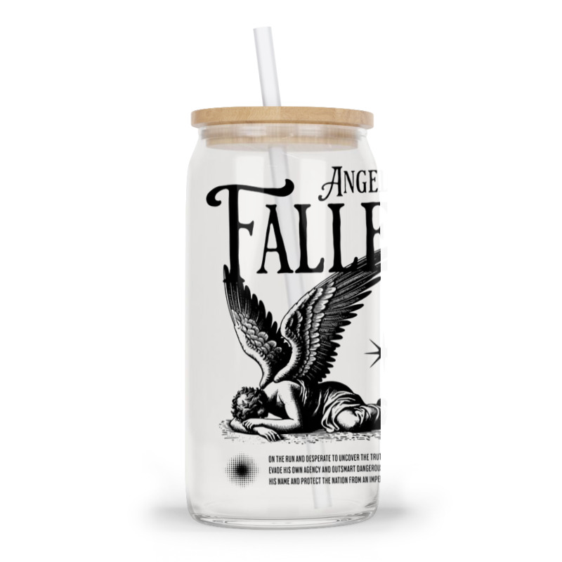 Angel Has Fallen Glass Tumbler | Artistshot