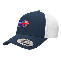 Half American Half Honduran Flag Combined Honduras Catracho T Shirt Yupoong Trucker Cap | Artistshot