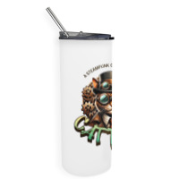 Cat Boss, A Steampunk Cat's Journey Skinny Tumbler | Artistshot