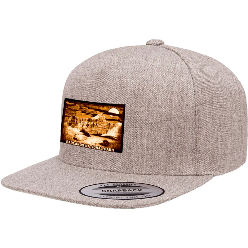 Badlands National Park, Badlands, National, Park, Badlands National Pa 5 panel snapback cap by cm-arts | Artistshot