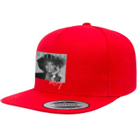 Whitney Houston Shooting Star 5 Panel Snapback Cap | Artistshot