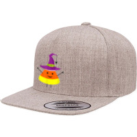 Witch Warlock Candy Corn Funny Halloween Costume Shirt Kids 5 Panel Snapback Cap | Artistshot