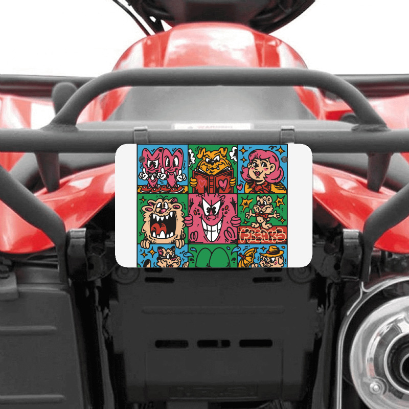 Beautiful Freaks Atv License Plate | Artistshot