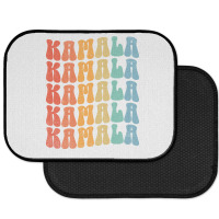 Vintage Kamala Typography Rear Car Mat | Artistshot