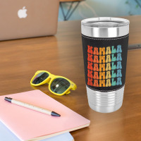 Vintage Kamala Typography Leatherette Tumbler | Artistshot