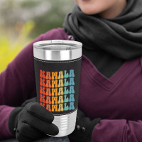 Vintage Kamala Typography Leatherette Tumbler | Artistshot