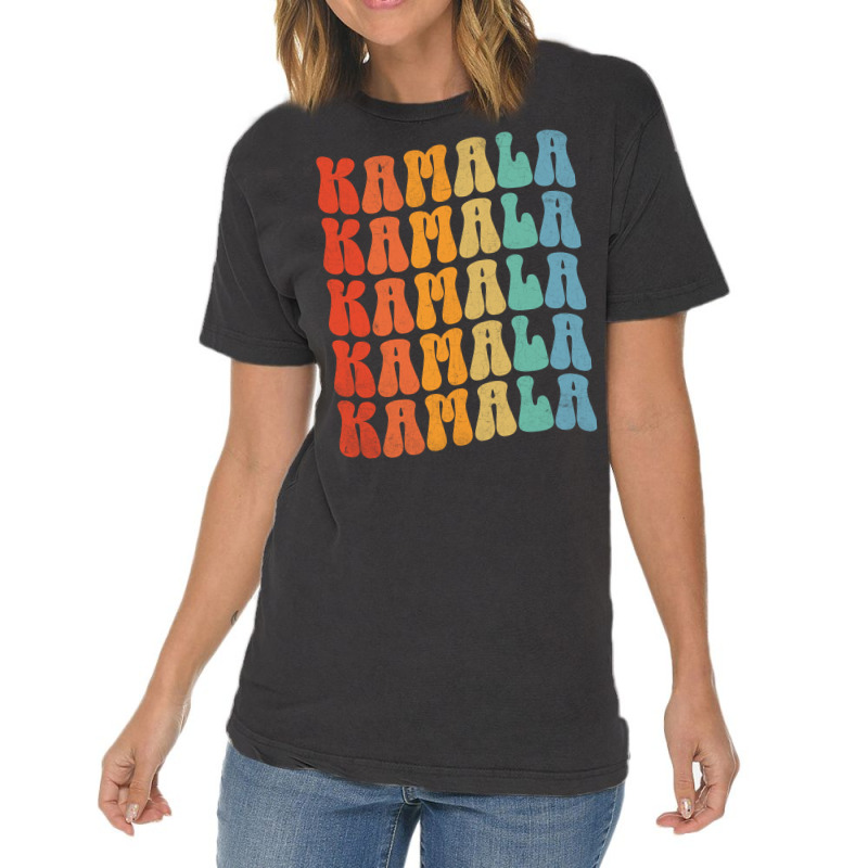 Vintage Kamala Typography Vintage T-shirt | Artistshot