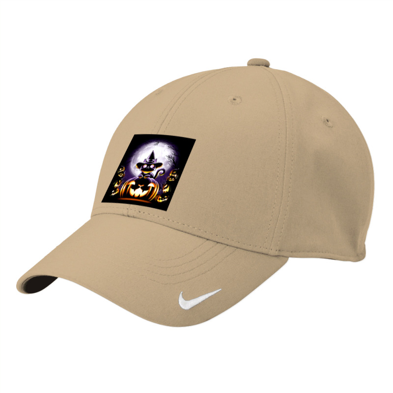 Witch Cat Night Nike Dri-FIT Cap by RamaArt | Artistshot