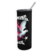 Burning Peage Skinny Tumbler | Artistshot