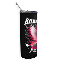 Burning Peage Skinny Tumbler | Artistshot