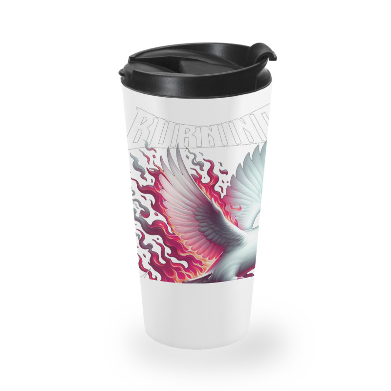 Burning Peage Travel Mug | Artistshot