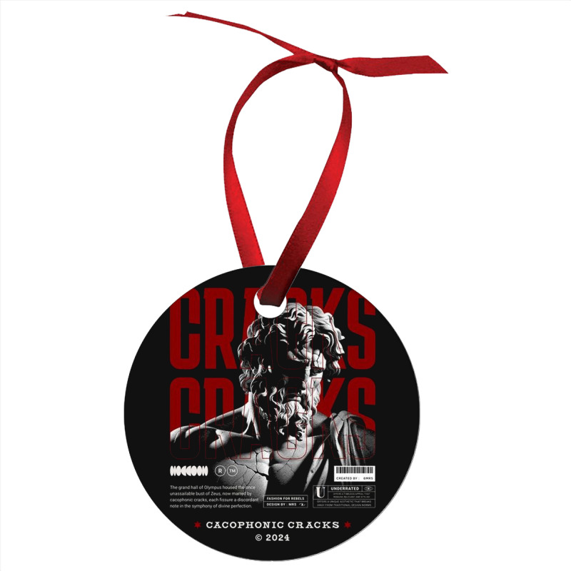 Cacophonic Cracks Ornament | Artistshot