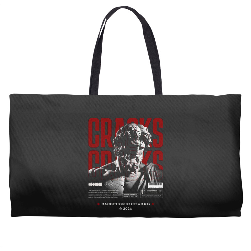 Cacophonic Cracks Weekender Totes | Artistshot