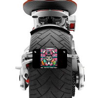 Easter Bunnytime Motorcycle License Plate | Artistshot