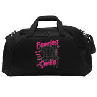 Fearless Smile Active Duffel | Artistshot