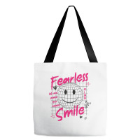 Fearless Smile Tote Bags | Artistshot