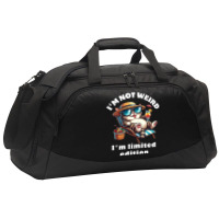 I'm Not Weird I'm Limited Edition Active Duffel | Artistshot