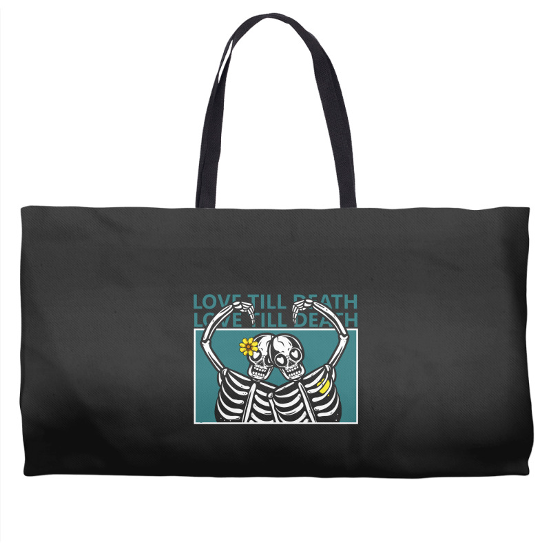 Love Till Death Weekender Totes | Artistshot