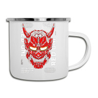 Red Oni Mask Mecha Demon Camper Cup | Artistshot