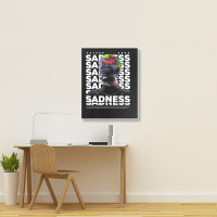 Sadness Portrait Canvas Print | Artistshot