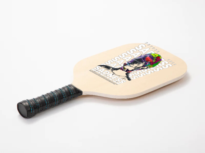 Sadness Pickleball Paddle | Artistshot