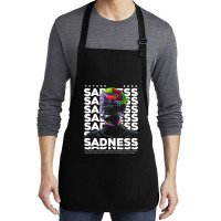 Sadness Medium-length Apron | Artistshot