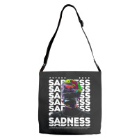 Sadness Adjustable Strap Totes | Artistshot