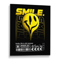 Smile Metal Print Vertical | Artistshot