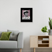 Smoking Metal Print Vertical | Artistshot