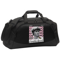 Smoking Active Duffel | Artistshot