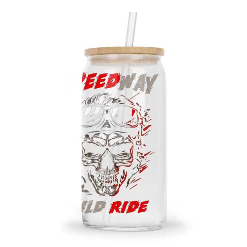 Speed Way Wild Ride Glass Tumbler | Artistshot