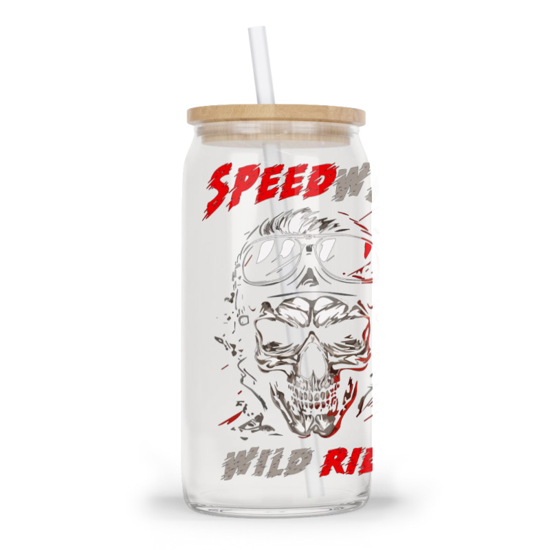 Speed Way Wild Ride Glass Tumbler | Artistshot