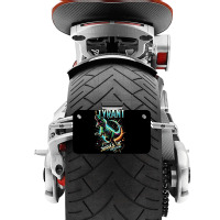 The Tyrant Motorcycle License Plate | Artistshot