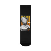 Wasting Time Crew Socks | Artistshot