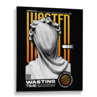 Wasting Time Metal Print Vertical | Artistshot