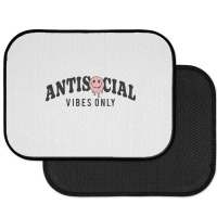 Antisocial Vibes Only Rear Car Mat | Artistshot