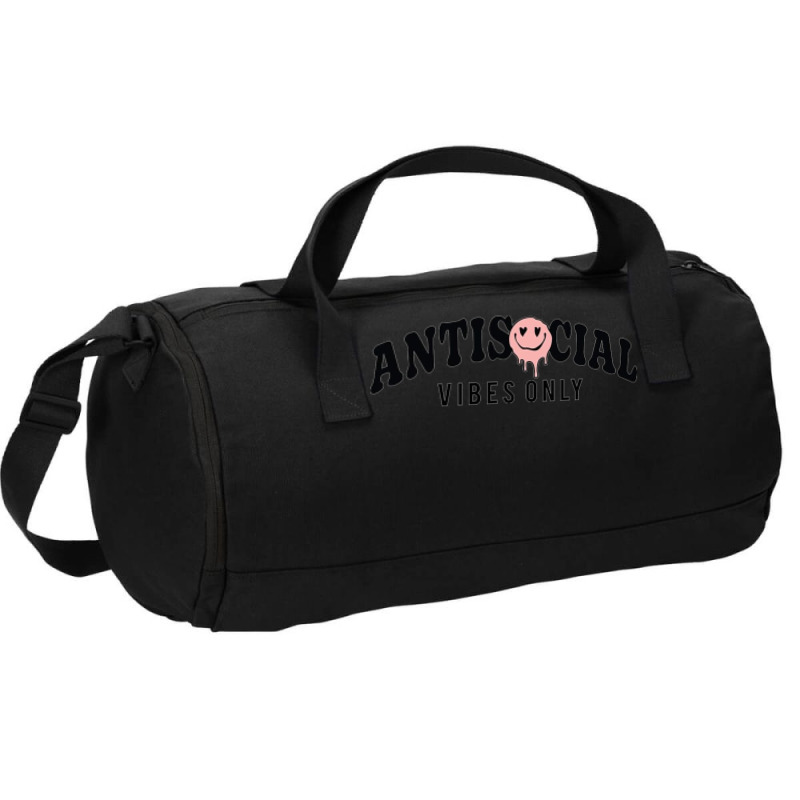 Antisocial Vibes Only Duffel Bag | Artistshot